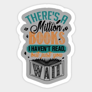 Million Books Sticker